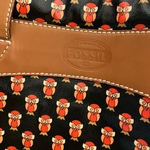 Fossil Tote Bag with Zipper
